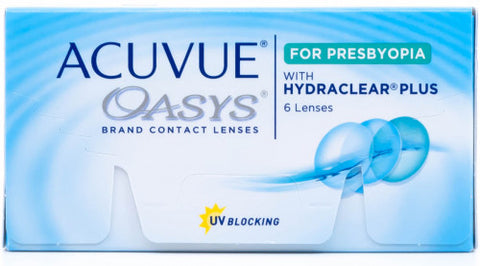 ACUVUE OASYS MULTIFOCAL WITH HYDRACLAR®PLUS